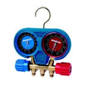 Robinair 40134A R-134A A/C Side Wheel Manifold Gauge Set with Hoses