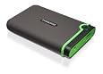 Transcend 500 GB 2.5-Inch USB 2.0 Military-Grade Shock Resistance Portable External Hard Drive for Mac and PC