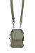 Baggallini Crinkle Flip Phone Case, Khaki