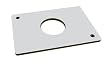 Bench Dog 40-020 Blank Phenolic Insert With 3.6-Inch Hole