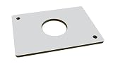 Bench Dog 40-020 Blank Phenolic Insert With 3.6-Inch Hole