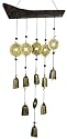 Best Good Simple Holiday Christmas Xmas Hanuka Gift Ideas 2009 - 22" Tibetan 9 Bell Oriental Wind Chimes