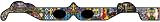 The Cross Holiday Specs 3D Glasses for Christmas Lights