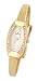 Pierre Cardin Gold Coloured Semi Bangle Watch with Stone Set Dial