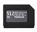 PC Hardware : Nokia MU-12 - Flash memory card ( MMC adapter included ) - 512 MB - MMCmobile