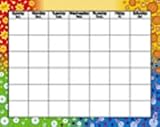 2008 Wipe Off Blank Calendar, Trimmed W/Seasonal Symbols, 28x22 (TEIT1170)