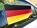 PEARL Rollbanner "Deutschland" 66 cm mit Saugnäpfen z.B. fürs Auto