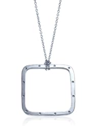 Alex Woo "Sienna" Sterling Silver Pendant, 18"
