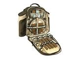 Riva Picnic Set for 4 - Chocolate (BRIVA4BBS)