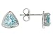 10KT WG .80CTW PARAIBA COLOR APATITE EARRINGS