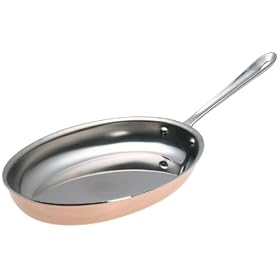All-Clad Cop-R-Chef 12-Inch Oval Skillet by All-Clad