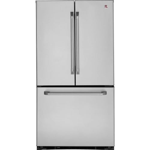 Best Price GE CFCP1NIZSS Cafe 20.8 Cu. Ft. Stainless Steel Counter Depth French Door Refrigerator