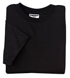 NEW JERZEES - Youth 100% Cotton T-Shirt Black-L