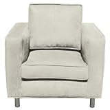 Jennifer Delonge Microsuede Ava Chair