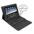 Chester Large Print Keyboard & Case For Tablet - Black and White Keys.
