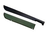 Rite Edge - SZ926726-BK , MACHETE BLK 22.5in. W/SHEATH