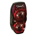 Smart Lunar 2X1/2 Watt Rear - Red/Black, (2xAAA batt.inc.)