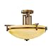 Mission Inspired Three-Light Ceiling Fixture