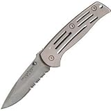 Smith & Wesson Baby Frame Lock Knife with Partially Serrated Blade