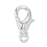 IMAGE OF Beadalon Lobster Clasp Swivel 15mm Nickel Free Silver, Plated, 3-Piece