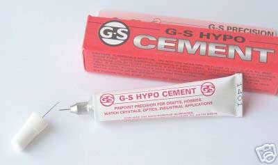 G-S HYPO Cement Precision Applicator Glue Watch Jewelry Hobby Repair Tool