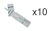 10 Single Panel Phencyclidine (PCP, Hog, Angel Dust, Loveboat, Lovely) Drug Test w/cassette 10 Units