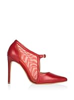 Federica Bassi Zapatos abotinados (Rojo)