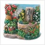 Tabletop Floral Fantasy Mini Soothing Water Fountain