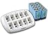 Tenergy TN137 Smart 9V 10 bay Ni-MH Battery Charger with 10 pieces 9V NiMH 250mah Rechargeable Batteries