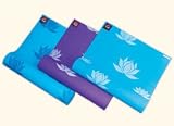 Wai Lana Lotus Yoga & Pilates Mat (1/4 Thick) Purple/Purple, Mats, Yoga, Yoga & Pilate