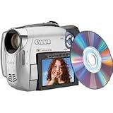 Canon DC 210 DVD Camcorder Kit with extra battery,canon video case,5 pack dvd-r,2 year extended warrenty