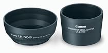 Canon LAH-DC20 Conversion Lens Adapter (LA-DC58E) and Hood (LH-DC40) Set for the S5 IS, S3 IS & S2 IS Digital Camera