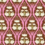 Amy Butler Soul Blossoms Passion Lily - Mulberry