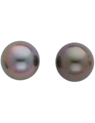 Tahitian 8-9mm South Sea Cultured Pearl Stud Earrings
