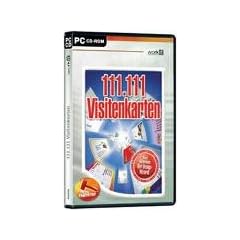 111.111 Visitenkarten. CD-ROM f�r Windows ab 98. Der Design-Wizard.