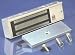 ROFU 8011-002 Monitored Standard Electromagnetic Lock- 12/24 VDC Satin Aluminum Finish