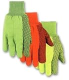 1 Dozen - Regular 8 oz. Canvas Dot Gloves - Large