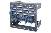 18" Deep Wall Mount Rack, 8 Rack Spaces, # Rack Spaces: 8
