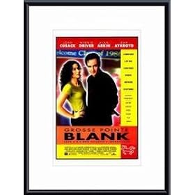 Grosse Pointe Blank, Art Poster with Metal Frame, poster size: 11" x 17"