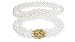 8.5x9mm AA Quality Double Strand Japanese Akoya saltwater cultured pearl necklace 16