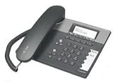Telekom Concept PA412, Analoges Telefon Schnurgebunden mit Anrufbeantworter, schwarzblau - 