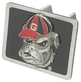 Georgia Bulldogs Bulldog Trailer Hitch Cover - COLLEGE ATHLETICS Sports Merchandise