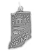 Sterling Silver Indiana Charm