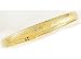 SignatureDiamond Cut Flex Bangle Bracelet 118K OVER STERLING SILVER