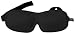 Bucky  40 Blinks Mask Ultralight Eye Mask,Black,One Size