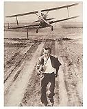 Cary Grant Print North by Northwest Movie Sepia Picture