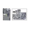 Antistatic Bags, Resealable, 6X10, 10 Pack