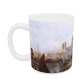 Lincoln Cathedral from the River (w/c on.. - Mug - Standard Size