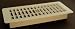 Tools & Hardware : Heat Registers 4X10-Bone (Plastic)