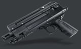 Paintball Marker Pistol War Sensor WSP -Slide Movable-Black